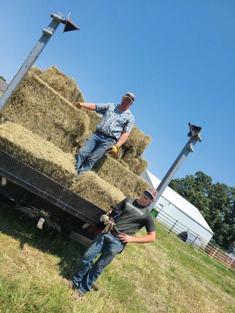 Westin Pridemore works on his family’s Mountain Grove, Mo., farm and is working to build his own cattle herd. Contributed Photo. 