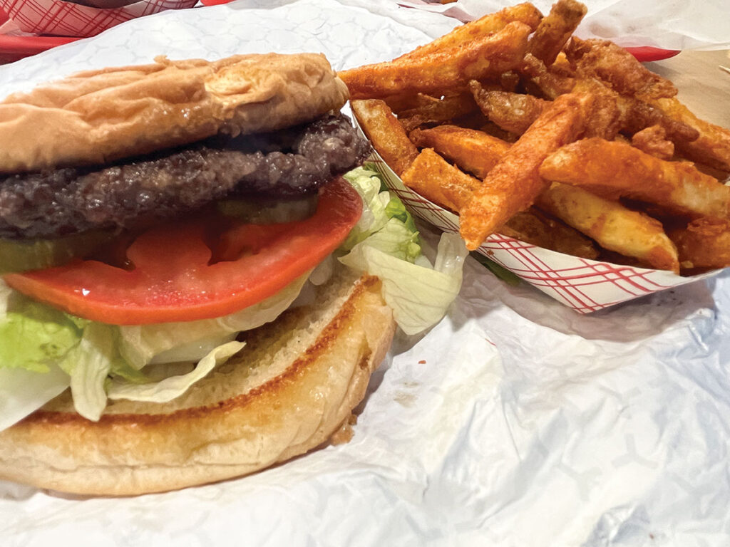 The Daisy Queen’s menu offers a variety of delicious options, from classic ice cream and shakes to burgers, hot dogs, and fries. Photo by Julie Kohl.