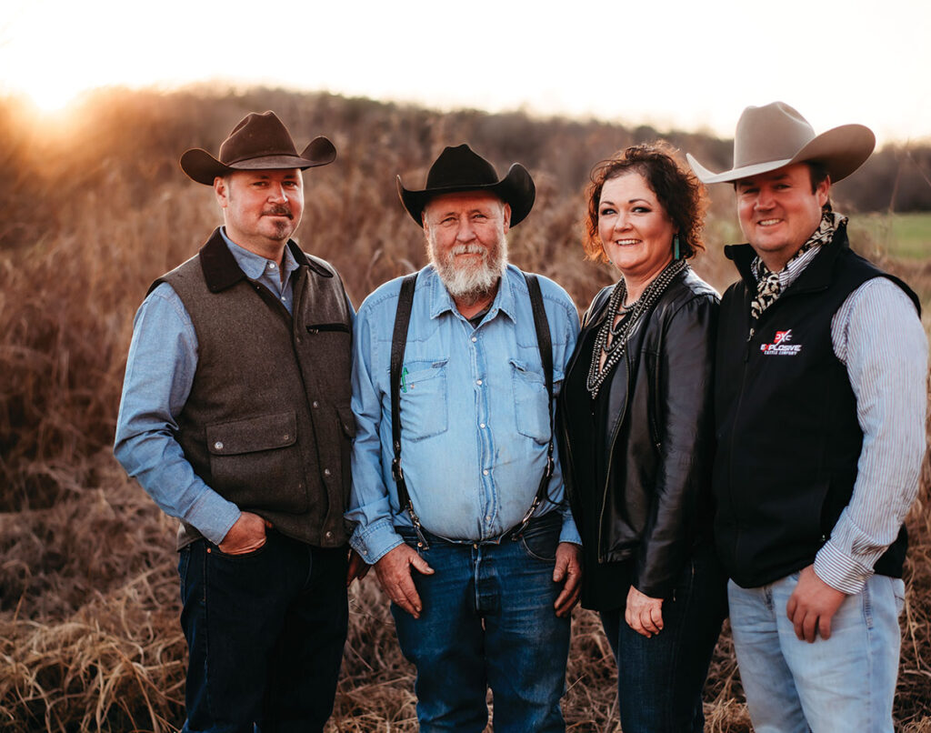 Brother and sister team Jake Fowler and Janice Fowler may have only been working Explosive Cattle Company since it started in 2019, but they’ve been around cattle much longer. Contributed Photo. 