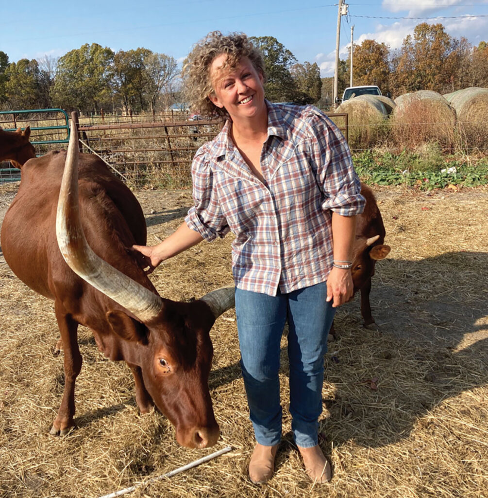What started out 26 years ago selling her organic farm to table meat to friends and family has turned Jessica Lynn Robinson’s Pure and Simple Organics farm into a successful venture. Contributed Photo. 