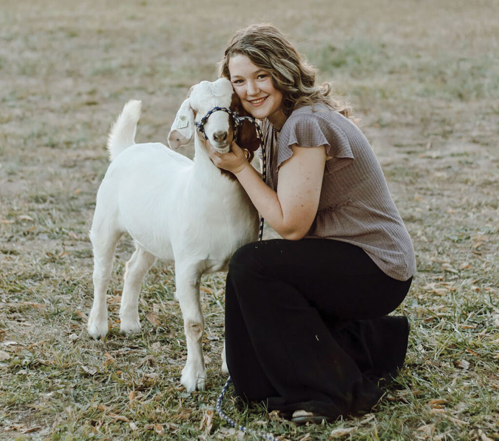 Macy Stauffer of El Dorado Springs, Missouri is a member of the Union Hall 4-H Club and El Dorado Springs FFA Chapter. She is the daughter of Matthew and Rachel Stauffer and the sister of Marshall Stauffer. Contributed Photo. 