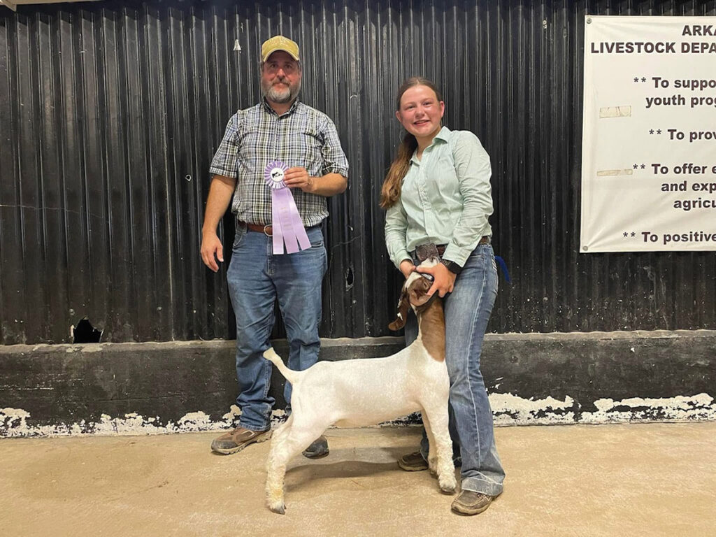 Vallie Yancey of Huntsville, Arkansas is a member of the Madison County 4-H Club. She is the daughter of Ed and Janeal Yancey. Contributed Photo. 