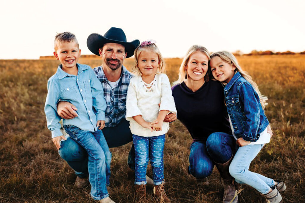 Trevon Ogden, 38, was raised in the world of cattle ranching. He grew up doing chores with his two brothers, and through this hard work, he discovered ranching was his passion. Contributed Photo. 