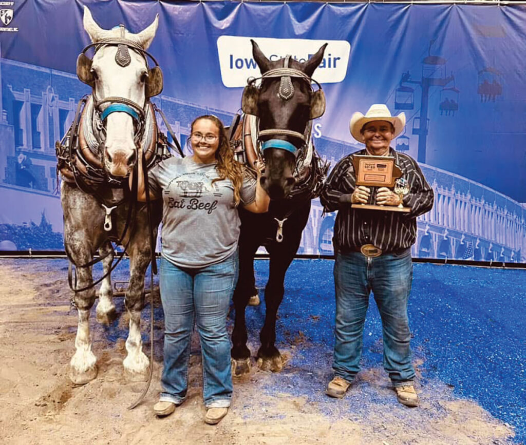 Ranae began her agriculture journey as a four year old, showing feeder pigs and by age 12, she was showing cattle. Today, she shows registered Limousin, Herefords, Simmentals,  crossbred Limousin, and Lim-Flex. Contributed Photo. 