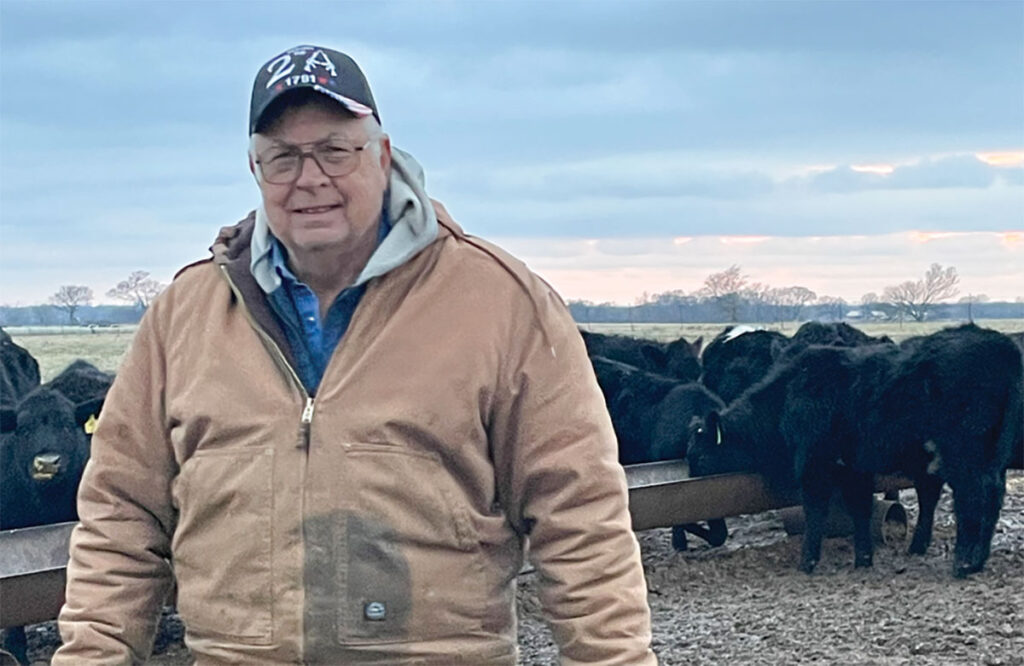 Dee Sisson uses his knowledge on the ranch to fit the real world needs of the cattle industry. Photo by Jade McPeak.