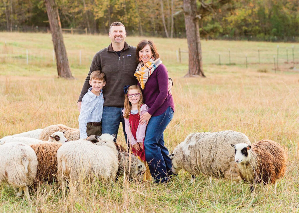Hackberry Farm use wool to make various products and sell it locally as yarn. Contributed Photo. 