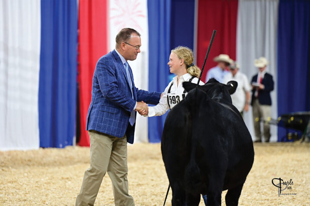 Zoe Gurley of Sarcoxie, Missouri is a member of the Avilla 4-H Club. She is the daughter of Minnie Roberts. Contributed Photo. 