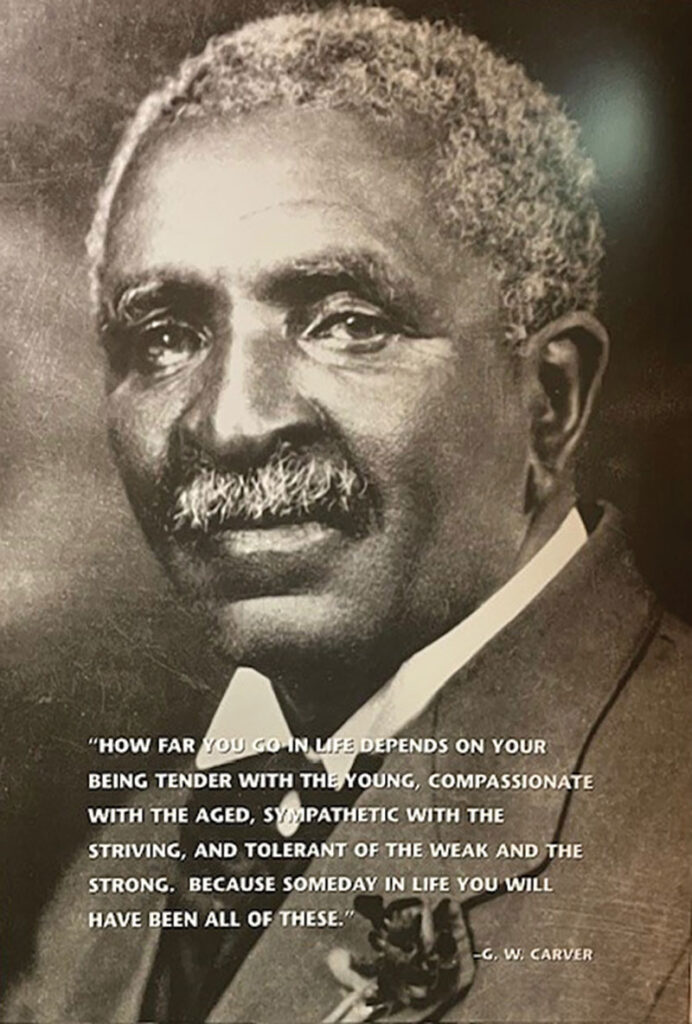 George Washington Carver National Monument marks the birthplace and childhood home of the historically well-known Midwest scientist, naturalist, and humanitarian, George Washington Carver. Contributed Photo. 