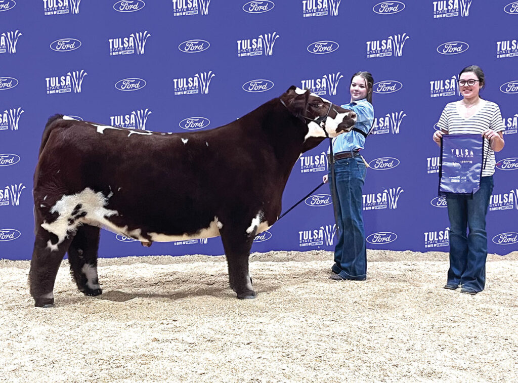 Delanie Troyer of Adair, Oklahoma is a member of the Mayes County 4-H Club. She is the daughter of DJ and Carrie Troyer. Contributed Photo. 
