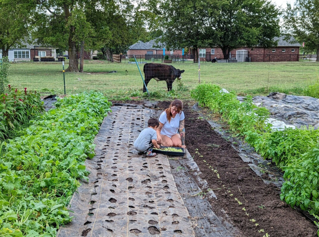 Kat is very enthusiastic about teaching others how to grow food. Four years ago, after visiting her sons third grade classroom to do a presentation, she realized that not everyone knew how to grow food or even what they were putting into their bodies. Contributed Photo. 