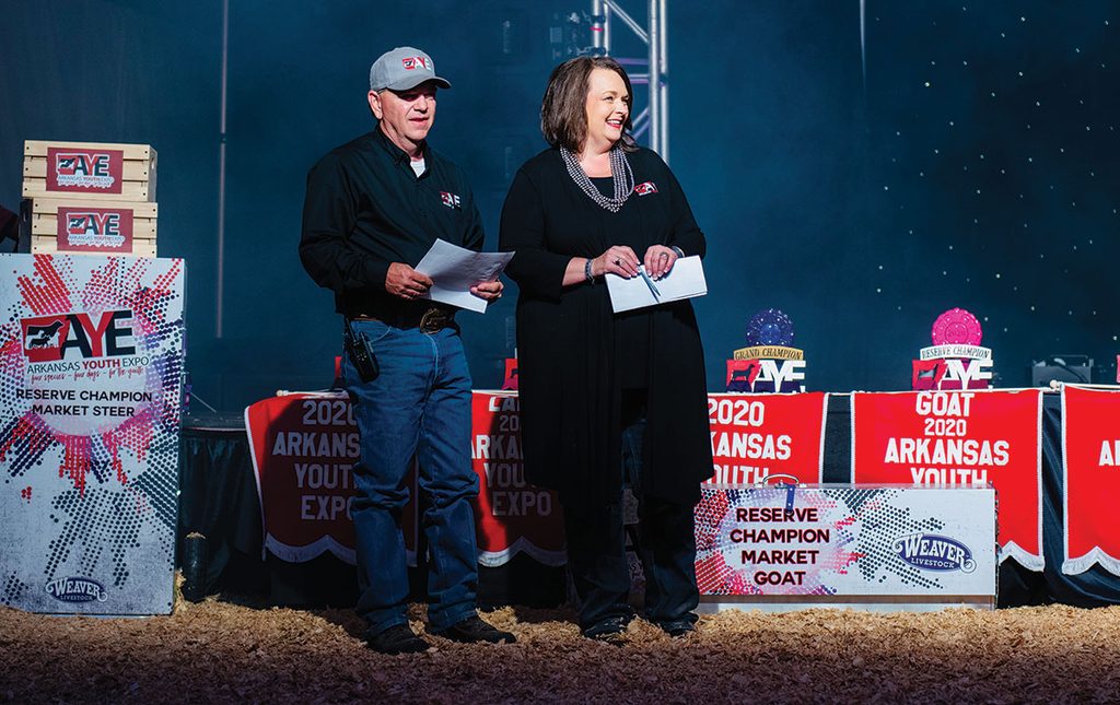 Rieff’s take on the Arkansas Youth Expo award ceremony. Contributed Photo. 