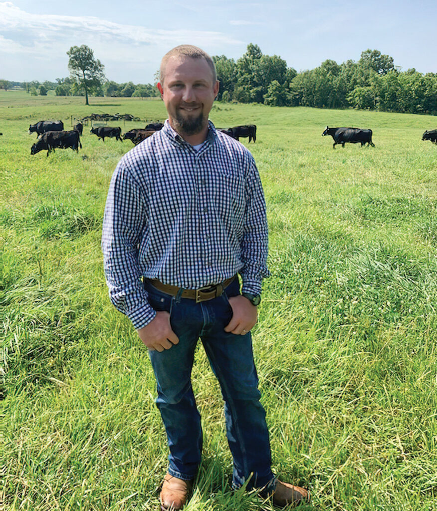 Kyle Starnes has served as the weights and physical education teacher at Joel E. Barber school. He has a commercial cattle operation in Laclede County. Photo by Laura L. Valenti.