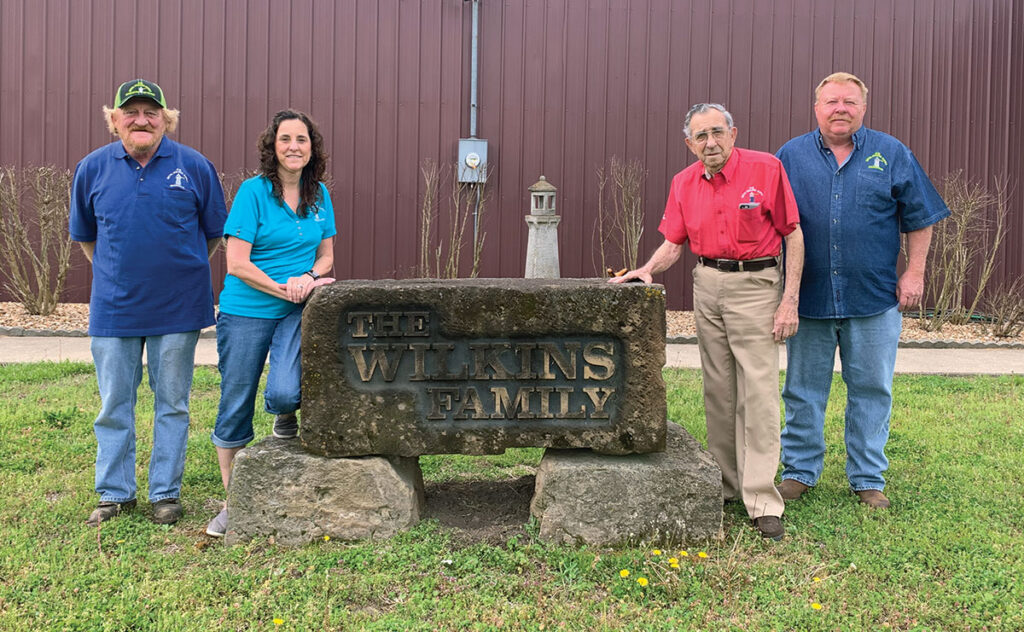 The Wilkins Family of 4W Metal Building Supply Company in Oronogo, Missouri. Owners are Rev. Johnny Wilkins, Sherrie Moore, J.R. Wilkins, Christie Hare, Charles Wilkins. Photo by Rachel Harper.