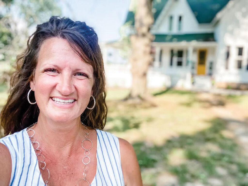 Michele Broxton, owner of Ozark Farms' Airbnbs in Rolla, Missouri. Michele remodeled the Historic Green Acres Farmhouse and opened it as her first Airbnb in May 2019. Submitted Photo.