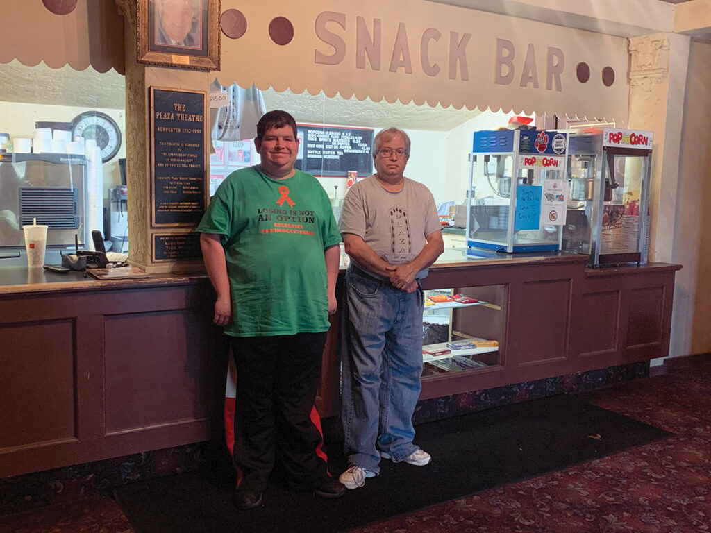 Snack Bar area in the Plaza Theatre. Submitted Photo.
