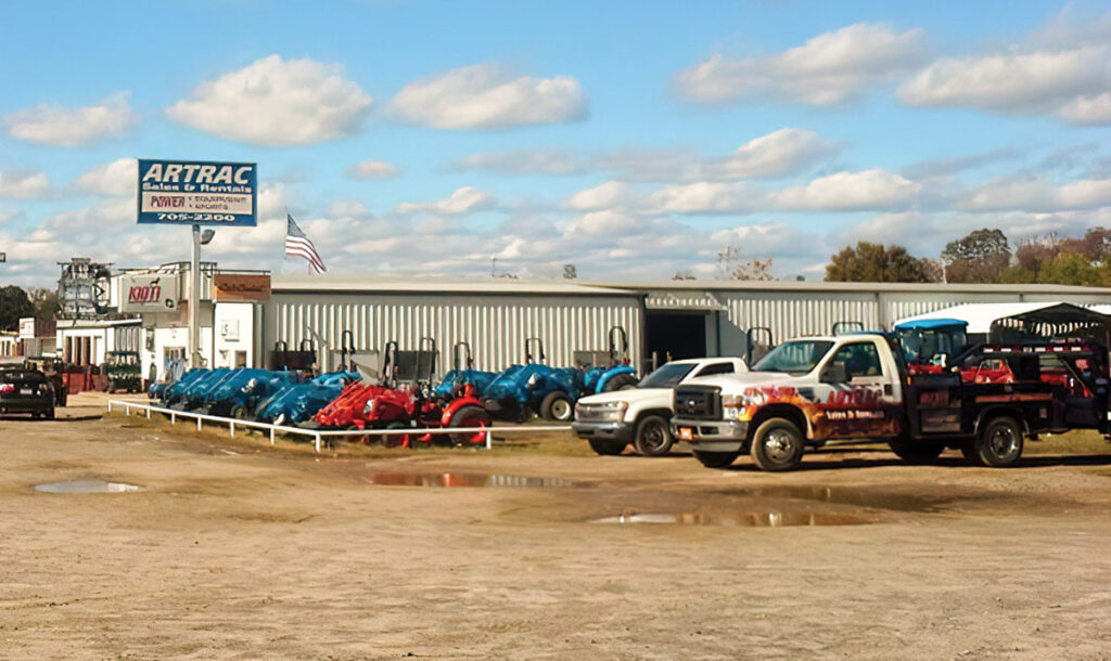 Artrac Sales and Rental in Clarksville, Arkansas. Owned by Chip Uren. They carry LS and Kioti tractors. Submitted Photo.