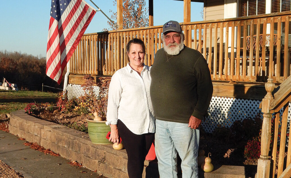 Jay and Tresa Wilkins of Eudora, Missouri have vast agricultural and educational experience. Photo by Katrina Hine.
