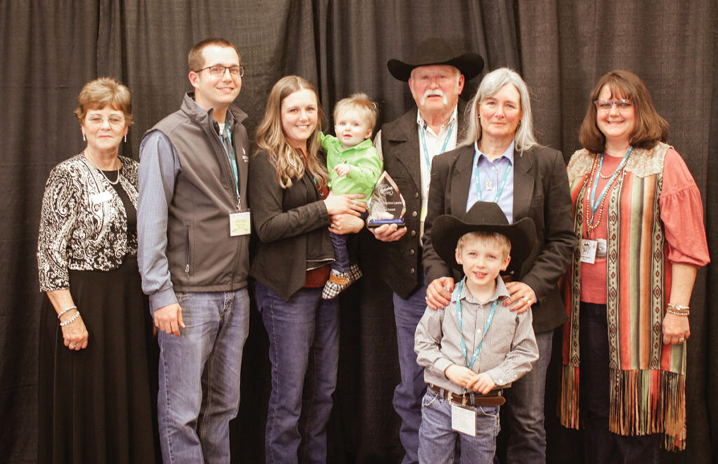 4R Farms and Rodney and Christine Lewis were recently honored with the MCA Pioneer Award. Submitted Photo.