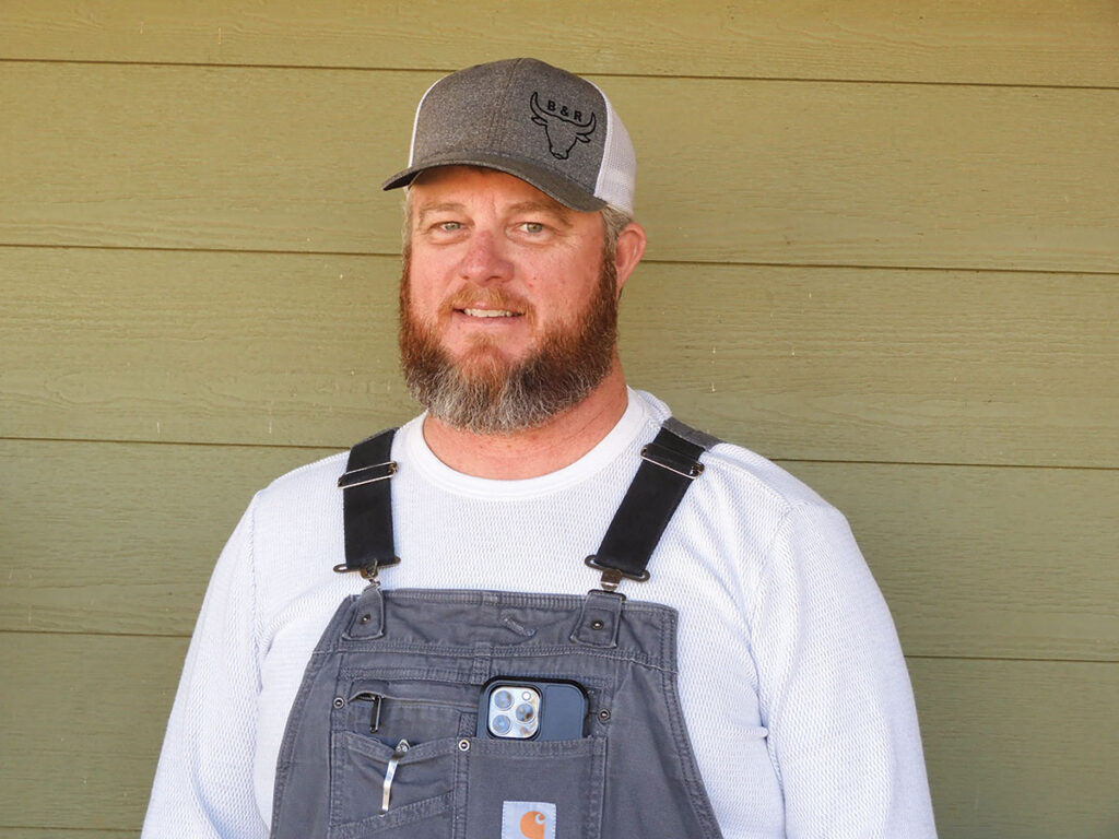 Kendall Hays of Winslow, Arkansas works for Ozarks Electric and has a family farm. Submitted Photo. 