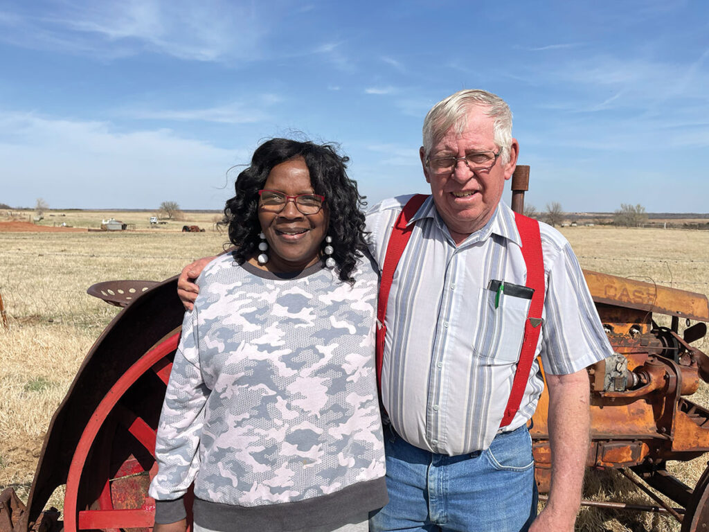 Rodney Huffer traveled with the Peace Corps in Kenya helping educate farmers how to care for and cultivate cattle. It was there that he met his wife Mary, a Ugandan native who had been studying in Kenya. Photo by Kacey Frederick.