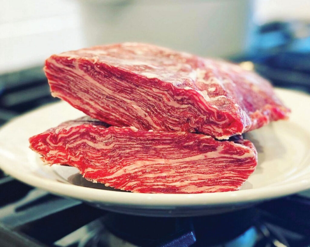 The hunt for a top-quality Wagyu steak led to the beginning of Grand Cattle Company in Adair, Oklahoma. Submitted Photo. 