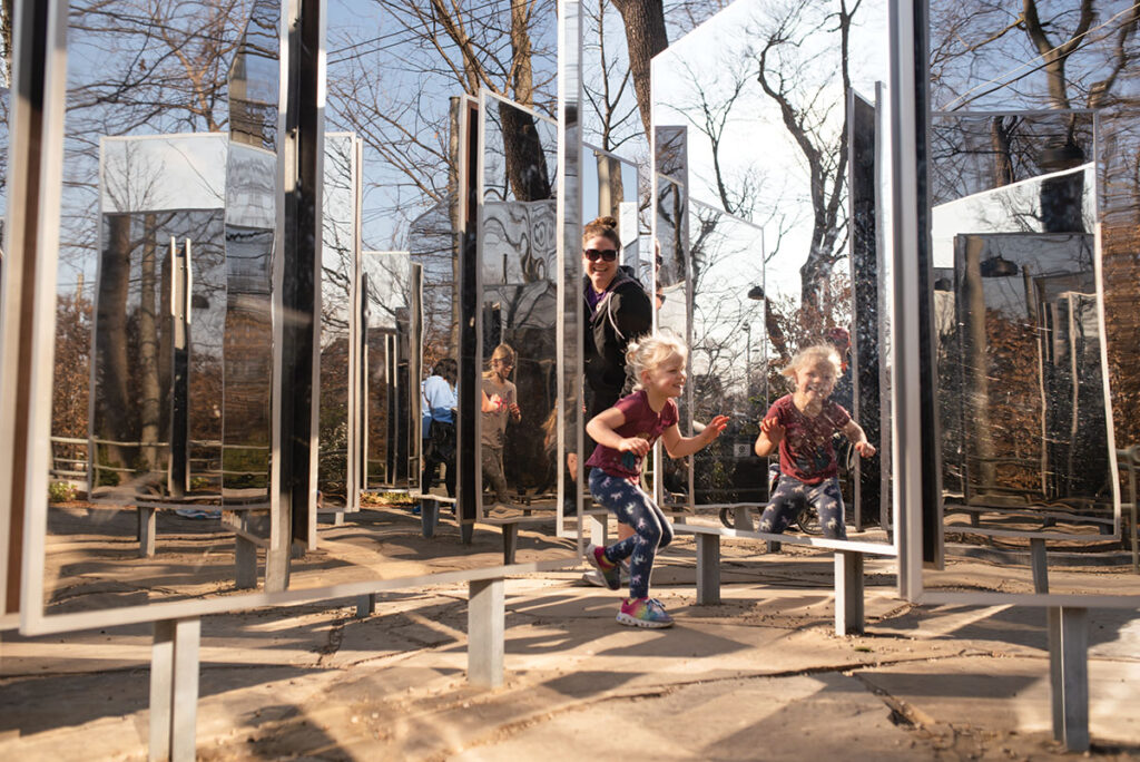 Play area for kids designed with mirrors. Submitted Photo. 