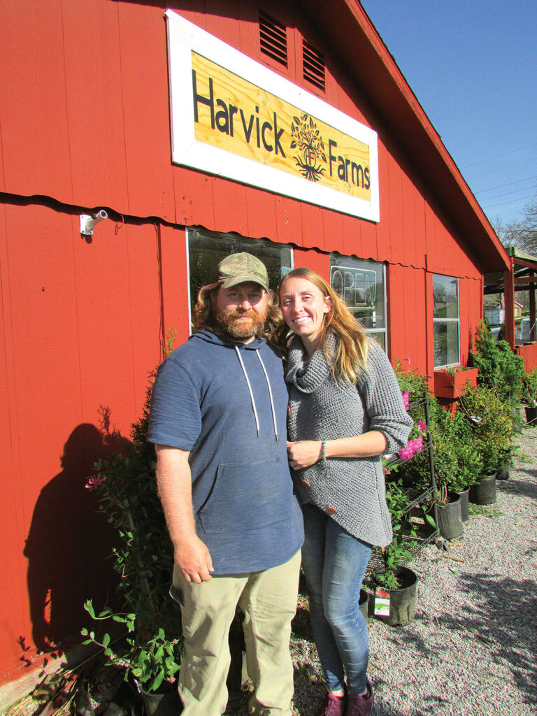 Couple planned to expand their own produce operation, but ended up with a growing business. Photo by Sheila Harris. 