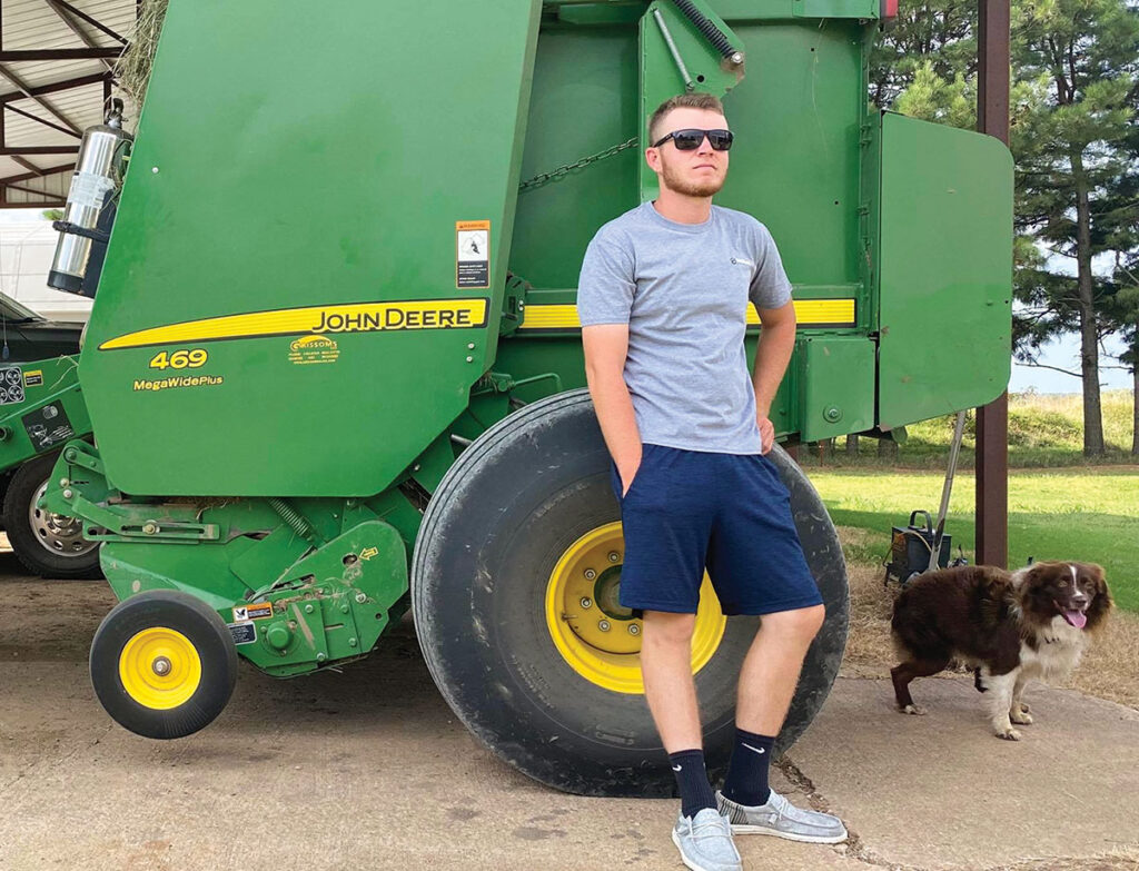 Wyatt Ezell worked for other producers before he was able to be full time on his own cattle operation, Ezell Cattle Co. Submitted Photo. 