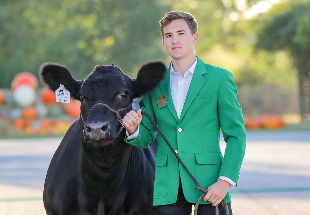 Ayden Jowers is the Arkansas 4-H First Vice President and 
hopes to become a large animal veterinarian or work within 
an ag-based organization. Submitted Photo. 