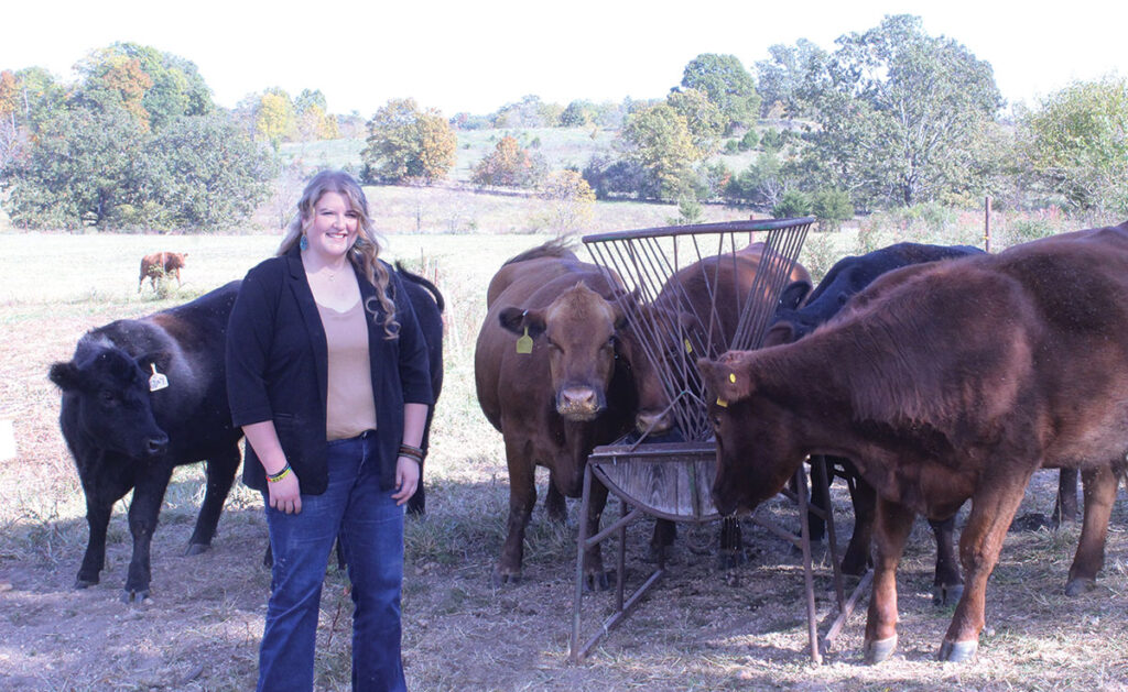 State Officer Grace Doss said she quickly became passionate about FFA. Photo by Stephanie Beltz-Price.
