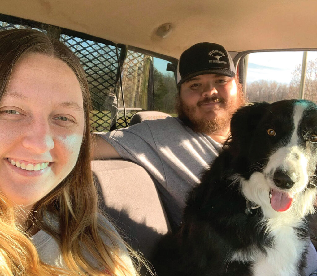 Carrie Green of Lebanon, Missouri pictured with her husband Tyler Green is a reading intervention specialist paraprofessional at Joel E. Barber C-5 School District. They have a mixed commercial cattle herd that they operate with Carrie's parents. Submitted Photo. 