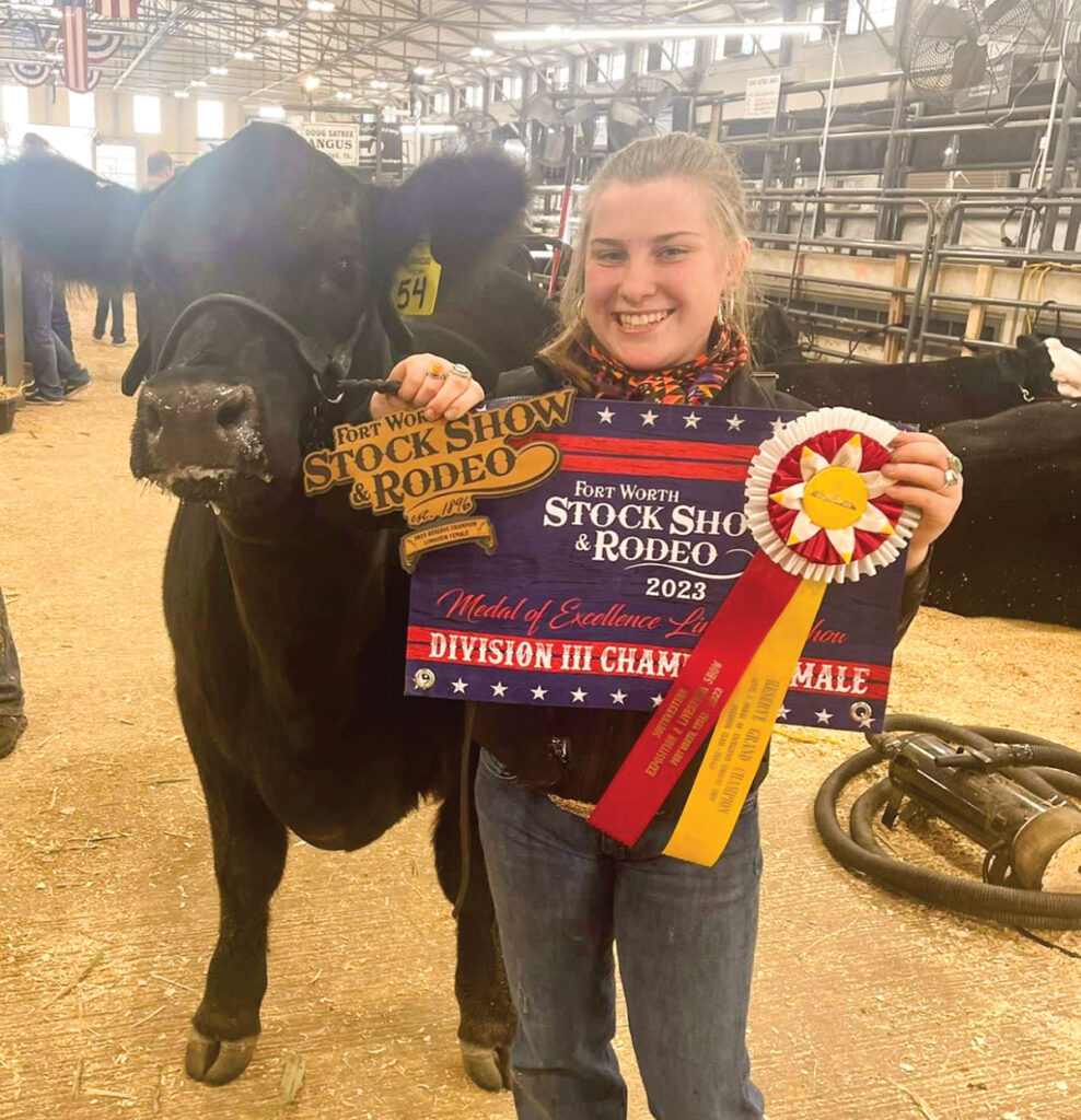 Josie Wilkins of Lamar, Arkansas is a member of the Lamar FFA Chapter. She is the daughter of Bill and Courtney Wilkins. 