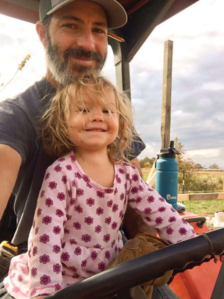Adam Stevens and his family own and operate Piney Creek Farm, a 42-acre farm near Cabool, Mo., where they have a few dairy cows, pigs, sheep and chickens and grow vegetables. Submitted Photo. 