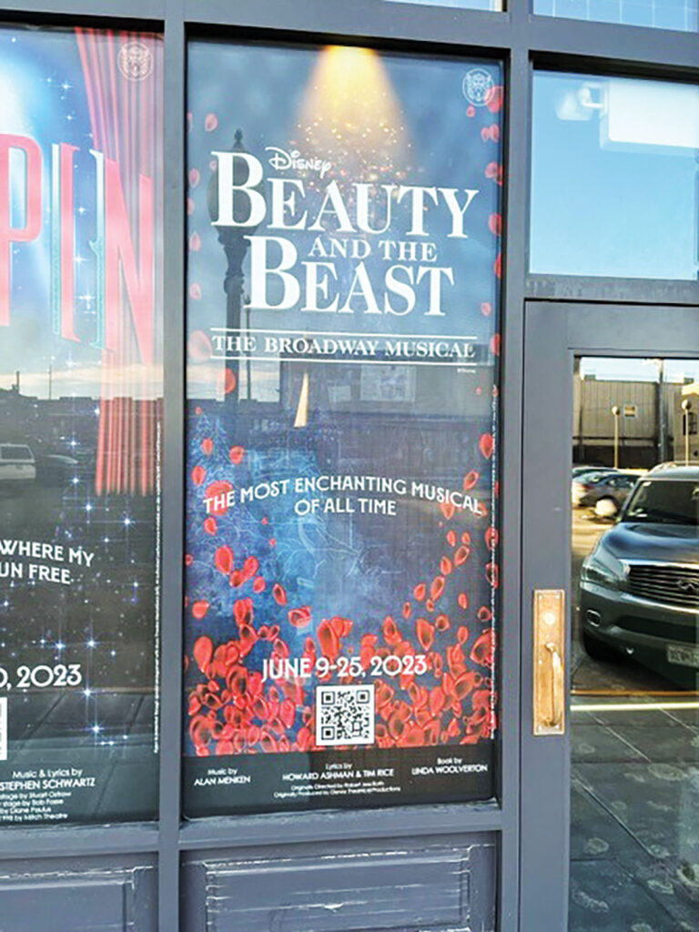 The Landers Theatre has musicals that run for three weeks and plays run for two weeks. There are plans for The Broadway Musical Beauty and the Beast in the near future. Submitted Photo. 