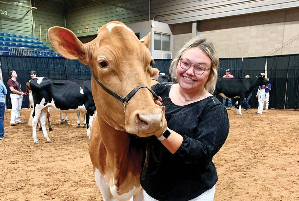 Ashtin Conner of Coweta, Oklahoma is a member of the Coweta FFA Chapter. She is the daughter of Clint and Kayse Conner. She is the president of her FFA chapter and runs her own cow/calf operation. Contributed Photo. 