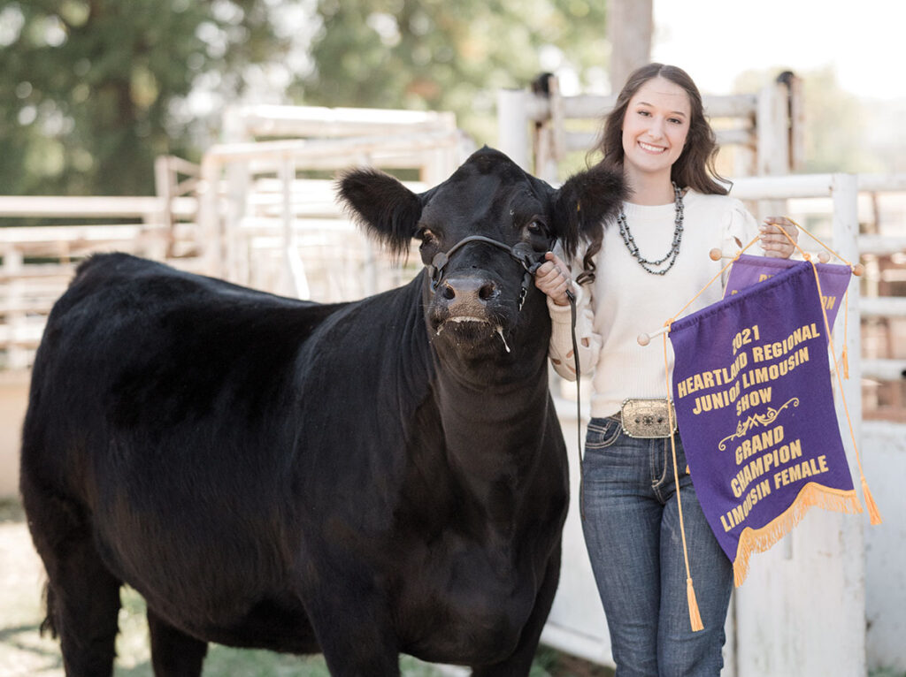 Jacey Smith of Decatur, Arkansas is a member of the Decatur FFA Chapter. Contributed Photo. 