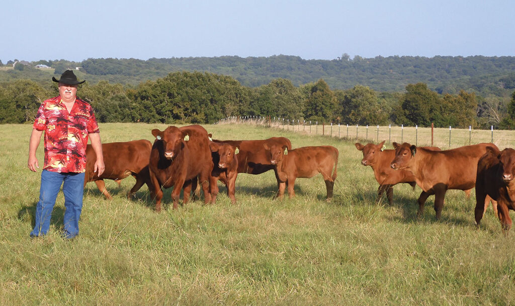 The Kruckemeyer's reclaim a farm, incorporate a rotational grazing system. Photo by Terry Ropp. 