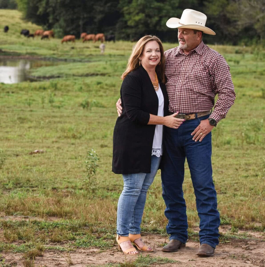 Tom and Connie Cook started 
South Creek Cattle Company in 2018. Contributed Photo. 