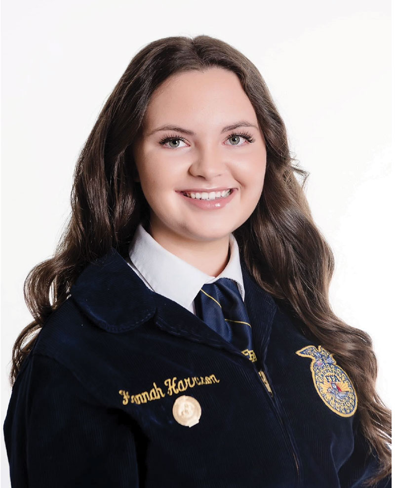 In her senior year of high school, Arkansas FFA member Hannah Harrison created her small business, Honey Babees. Contributed Photo. 