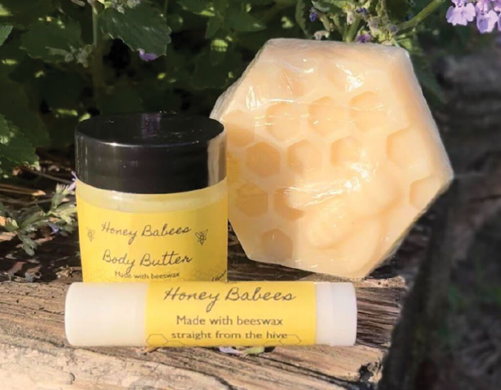 Excited from her initial launch, she continued to grow Honey Babees.  Soon, Hannah Harrison began to expand her product inventory. Contributed Photo. 
