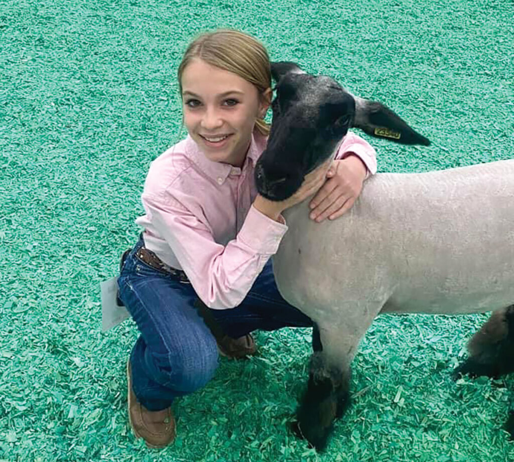Kenleigh Atkinson of Ozark, Arkansas is a member of the Animal Vet Science 4-H Club. She is the daughter of Nathan and Alicia Atkinson. Contributed Photo. 