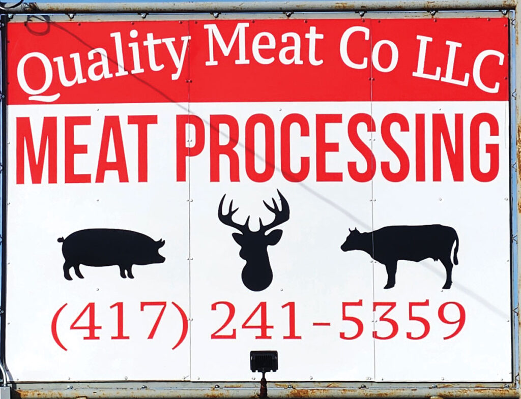 Quality Meat Company in Seymour, Missouri is a meat processing facility owned by Marcus Knepp. Contributed Photo. 