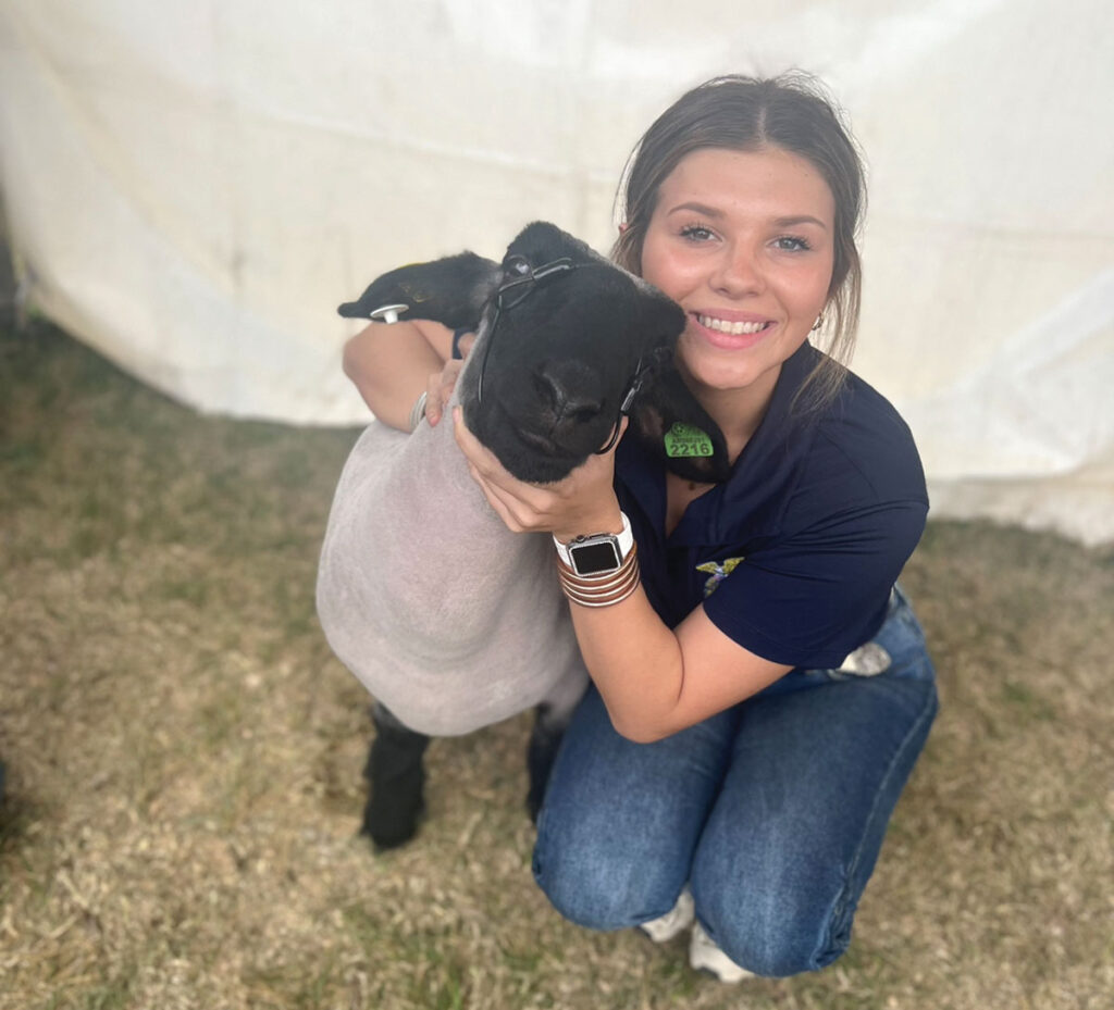 Taylor Castillo of White Hall, Arkansas  is a member of the White Hall FFA Chapter. She is the daughter of Thomas and Carla Castillo. Contributed Photo. 