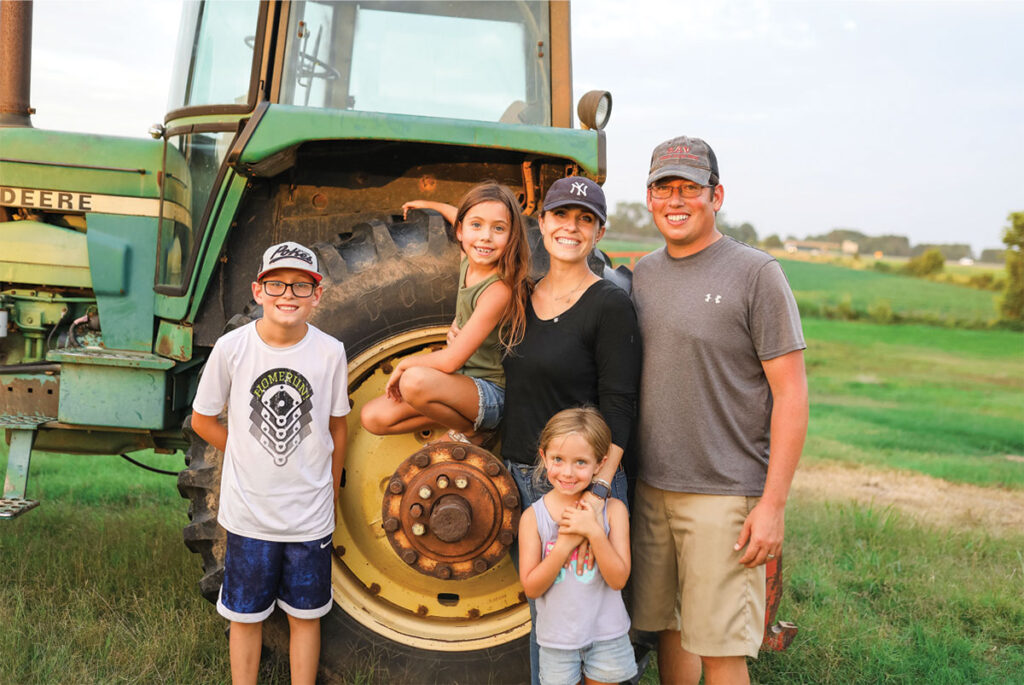 Family grows more than 2,000 acres of sweet corn, watermelon and cantaloupe. Contributed Photo. 